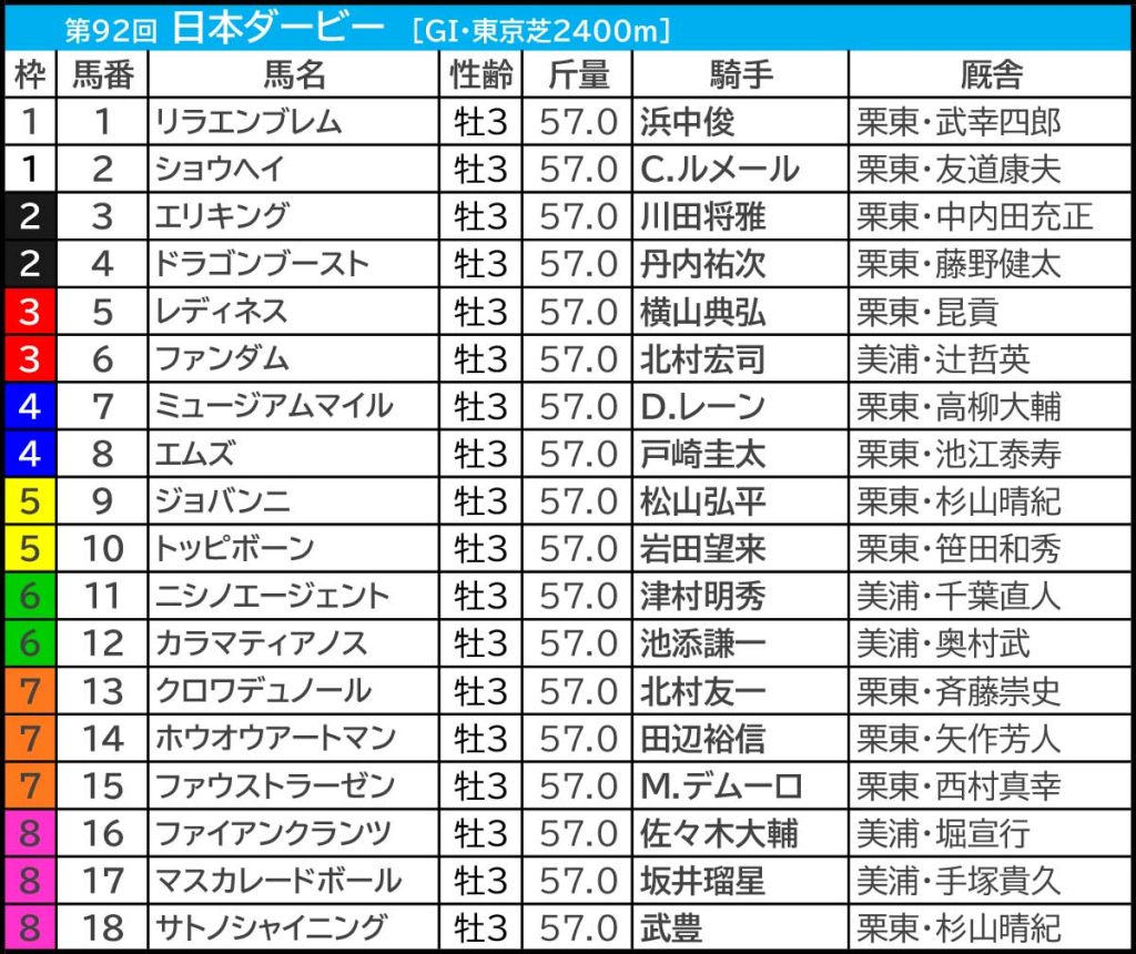 ペルーサ日本ダービー馬券 サッカーボーイ 日本ダービー現地単勝馬券＋おまけつき - メルカリ